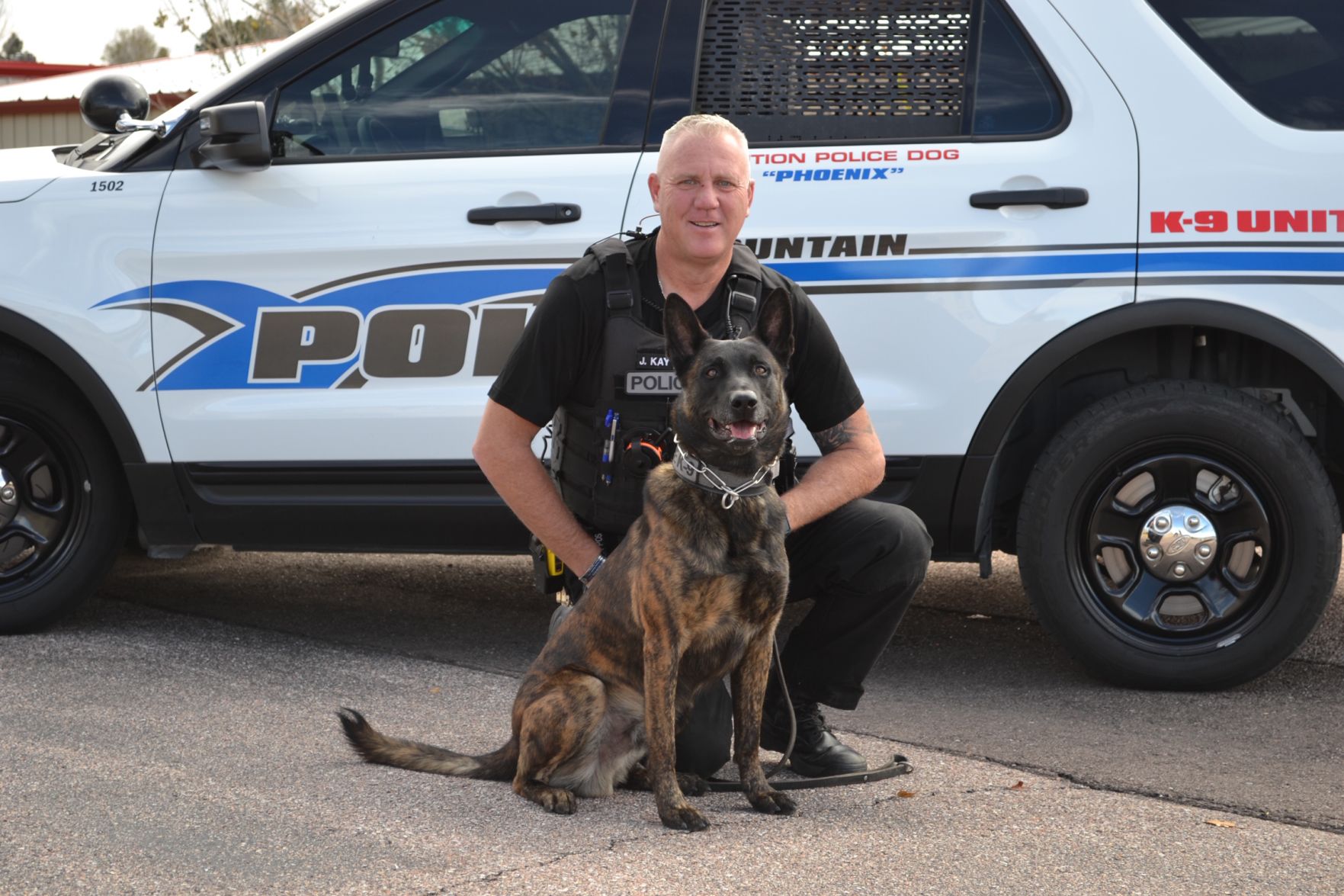 Fountain K9 Officer Jon Kay